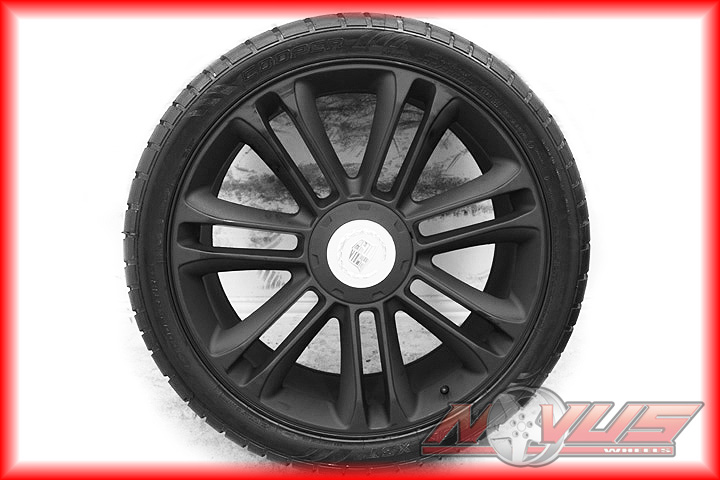 CADILLAC ESCALADE PLATINUM BLACK WHEELS TIRES  GMC DENALI TAHOE 20 24
