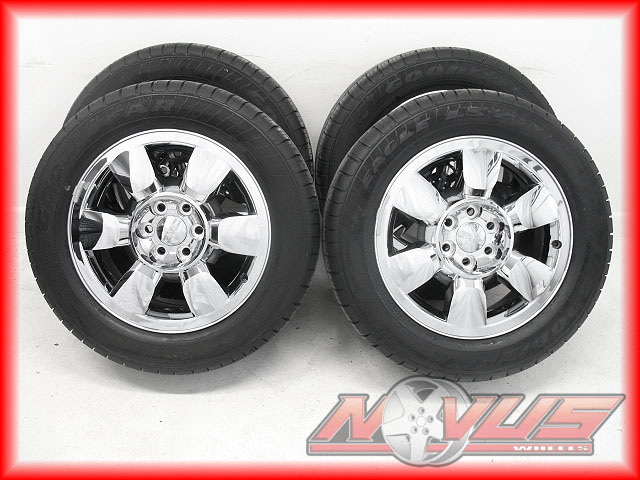 YUKON SIERRA DENALI CHEVY TAHOE SILVERADO WHEELS GOODYEAR TIRES 18 OEM