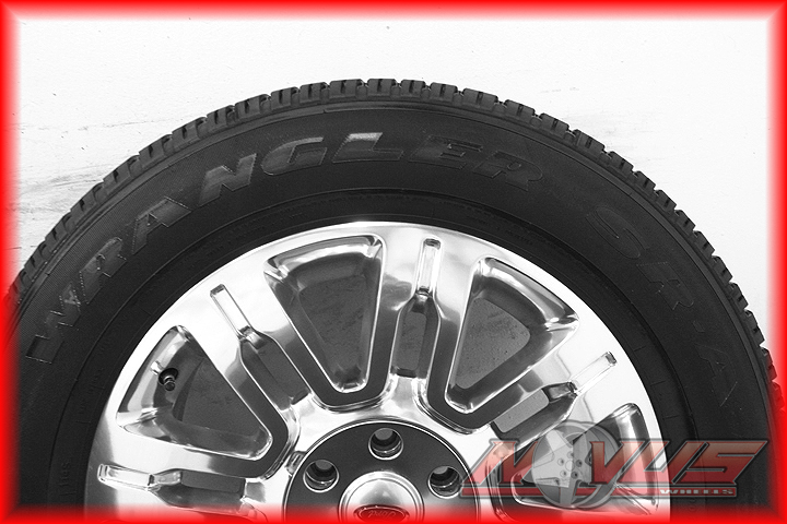 New 20" Ford F150 Platinum Expedition FX4 Wheels Goodyear Tires 18 22 Polished
