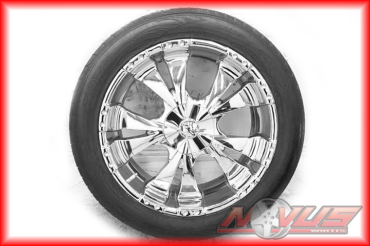 ESCALADE CHEVY SILVERADO TAHOE GMC YUKON DENALI WHEELS TIRES 20 18