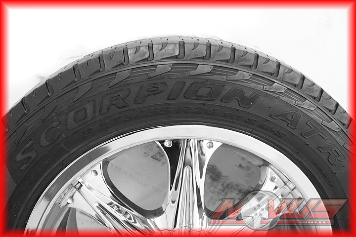 20" Chevy Silverado Tahoe GMC Yukon Dodge Durango Wheels Tires 22 24 18