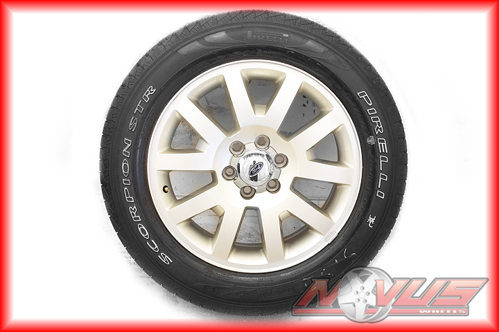 20" Ford F150 King Ranch Expedition Wheels Pirelli Tires 18 22 Gold Tone