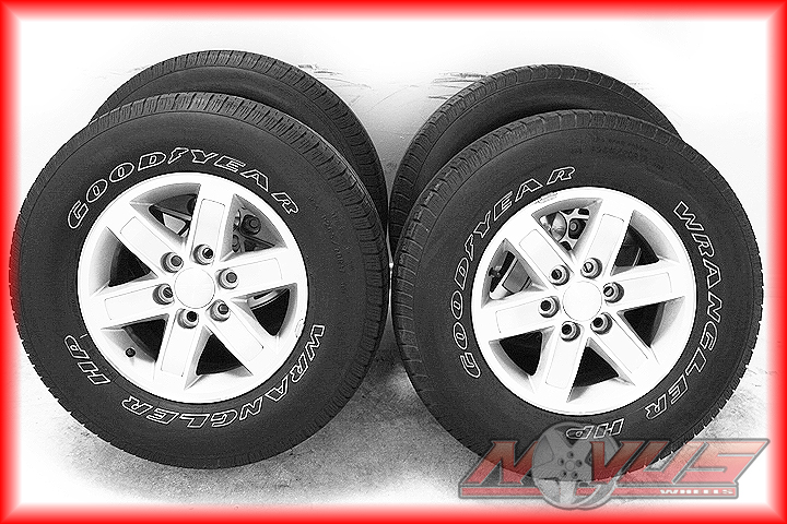 Yukon Sierra Chevy Tahoe Silverado Avalanche Wheels Tires 18 16