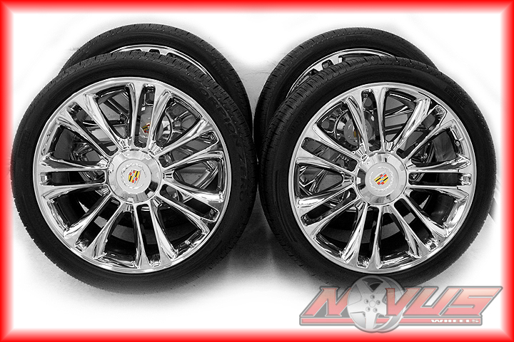 New 24" Cadillac Escalade Platinum Sport Chrome Wheels Pirelli Tires 20 22 26