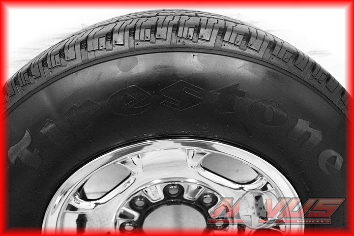 17" Chevy Silverado Sierra 2500 8 Lug Wheels Firestone Tires 2011 18 20