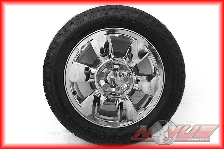 20" GMC Yukon Sierra Denali Chevy Tahoe Silverado Wheels Nitto Tires 18