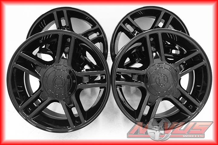20 FORD F150 EXPEDITION HARLEY DAVIDSON BLACK WHEELS RIMS 18 22 5 LUG
