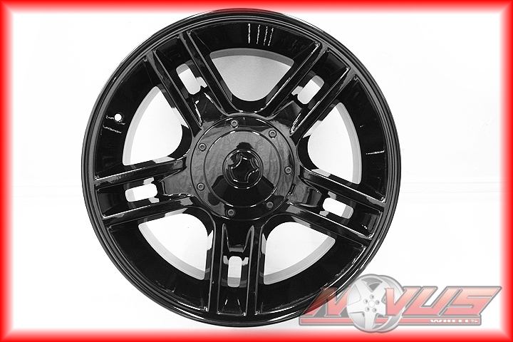 20 FORD F150 EXPEDITION HARLEY DAVIDSON BLACK WHEELS RIMS 18 22 5 LUG