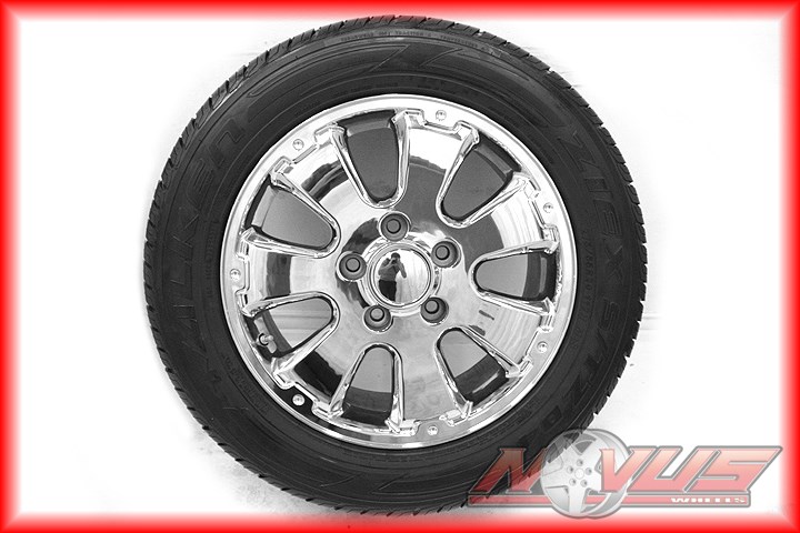 20" Toyota Tundra Sequoia Chrome Platinum Wheels Falken Tires Factory 22 18
