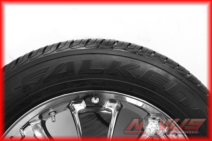 20" Toyota Tundra Sequoia Chrome Platinum Wheels Falken Tires Factory 22 18