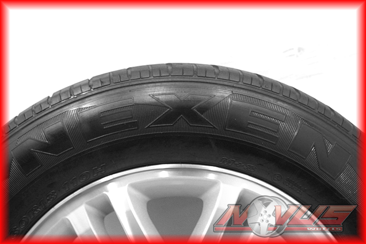 F150 EXPEDITION FX4 FX2 MACHINED OEM FACTORY WHEELS NEXEN TIRES 17 20