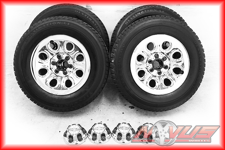 17 Chevy Silverado Tahoe GMC Sierra Wheels Tires 18