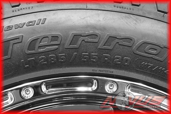 20" Toyota Tundra Sequoia Factory Chrome Wheels BFG All Terrain Tires 22 TRD