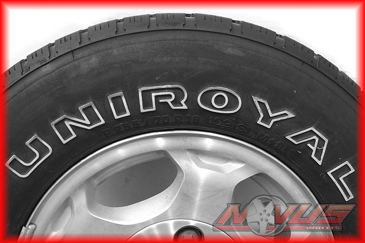 Chevy Silverado Tahoe GMC Sierra Yukon Alloy Wheels Tires 17 18