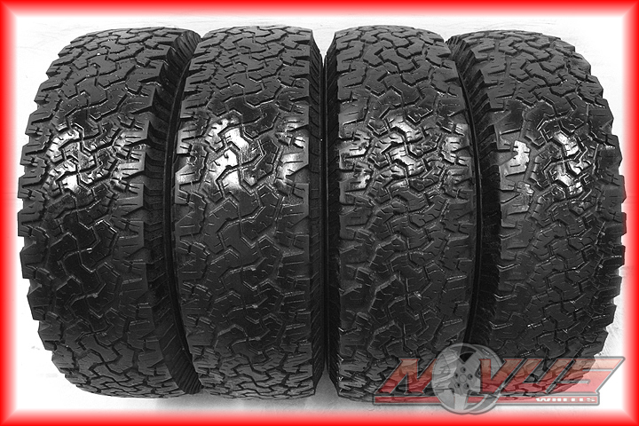 F250 F350 SUDERDUTY FX4 POLISHED KING RANCH WHEELS BFGOODRICH TIRES 18