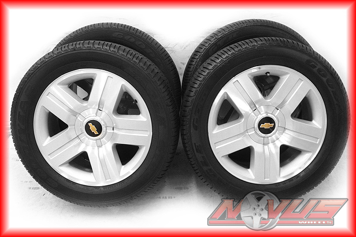 20" Chevy Silverado LTZ Tahoe Wheels Goodyear Tires GMC Sierra Yukon 22 18