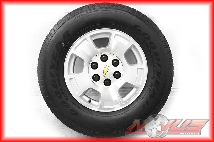 17 Chevy Tahoe Avalanche Sierra Silverado Wheels Tires