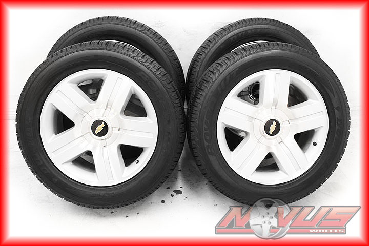 20 CHEVY SILVERADO LTZ TAHOE OEM WHEELS TIRES 22 YUKON  
