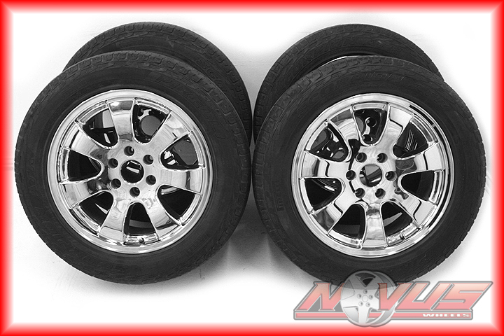 Sequoia 4Runner Tundra Chrome Wheels Tire 17 18 6 Lug 6x5 5