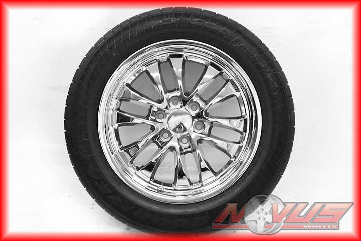 20 Chevy Silverado Tahoe Chrome Wheels Goodyear Eagle LS2 Tires GMC