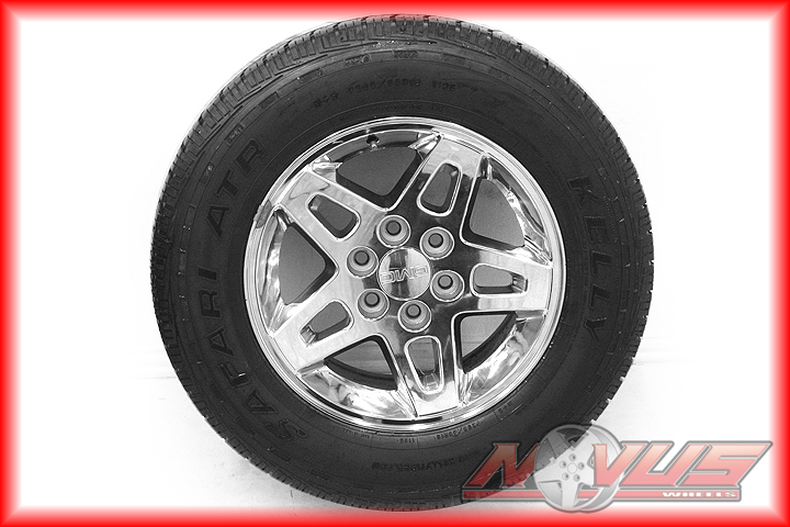 18" Chevy Tahoe Silverado Z71 GMC Sierra Yukon Chrome Wheels Tires 16 17 20