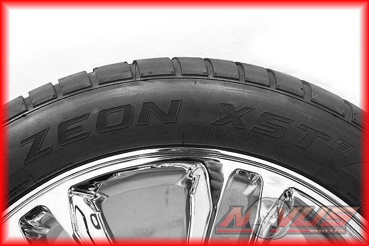 Escalade Platinum Chrome Wheels Tires Chevy Tahoe GMC Denali 20