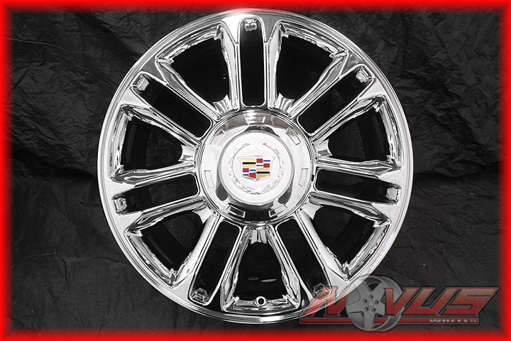 20 CADILLAC ESCALADE PLATINUM CHROME WHEELS TIRES 22  